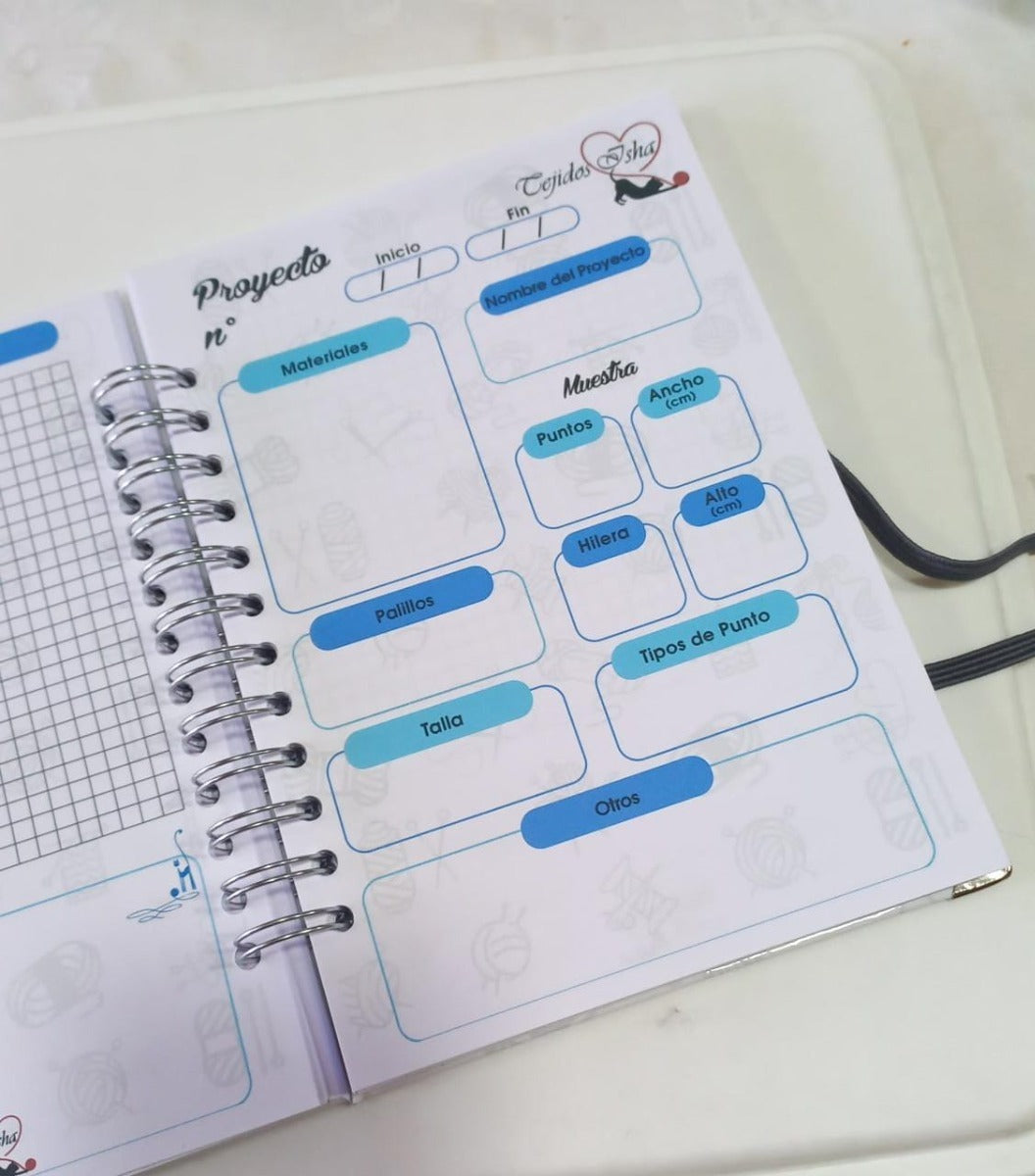 Diario Personal Isha Tejedores Anillado