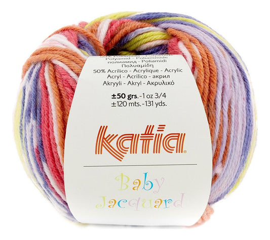 Katia Baby Jacquard  50 Grs. (50% Poliamida)