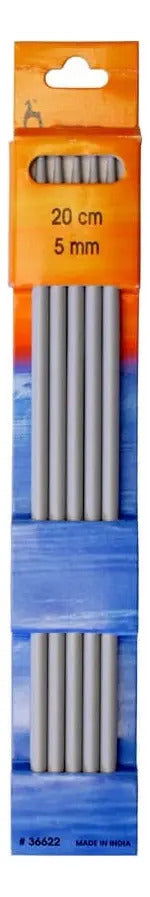Palillos Rectos Pony 20 Cms 5x Doble Punta