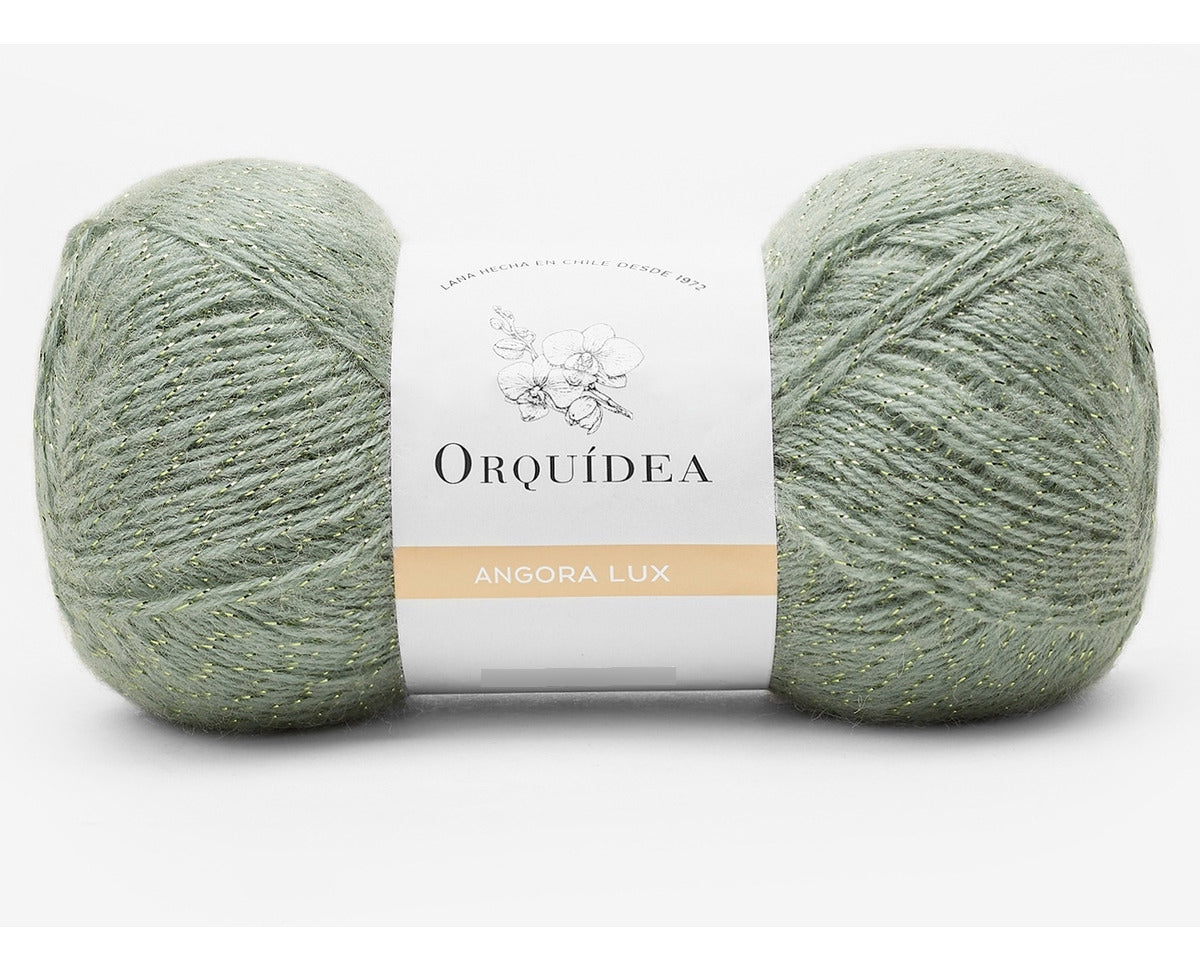 Lana Angora Lux Orquidea Ovillo 100 Grs