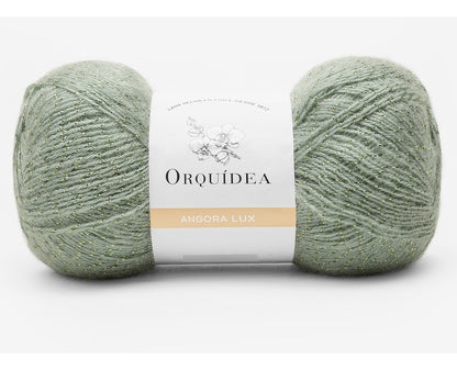 Lana Angora Lux Orquidea Ovillo 100 Grs