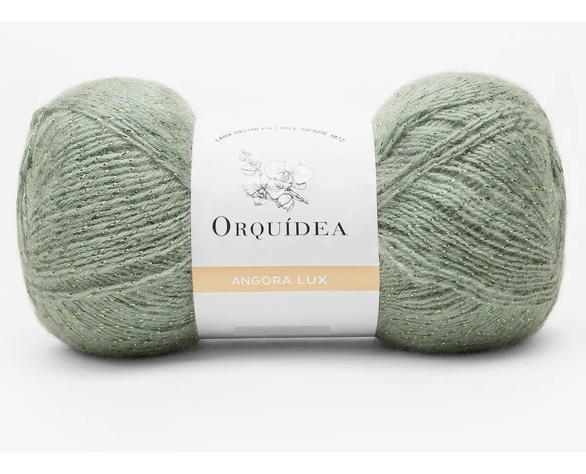 Lana Angora Lux Orquidea Ovillo 100 Grs