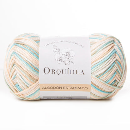 Algodón Matizado Gardenia Orquídea 100 Grs