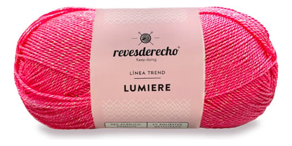 Hilo De Tejer Lumiere Lurex 100grs Revesderecho