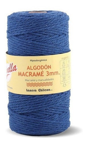 Cordón 3mm Para Macramé 400grs Reginella