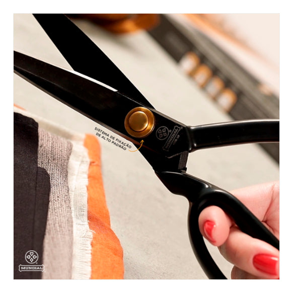 Tijera Sastre Mundial Onyx 4598-8 Negra