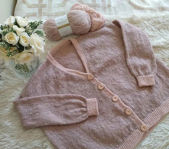 Lana Angora Lux Orquidea Ovillo 100 Grs
