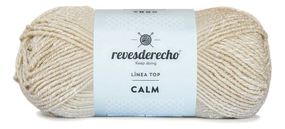 Lana Calm RevesDerecho 100grs Con Algodon