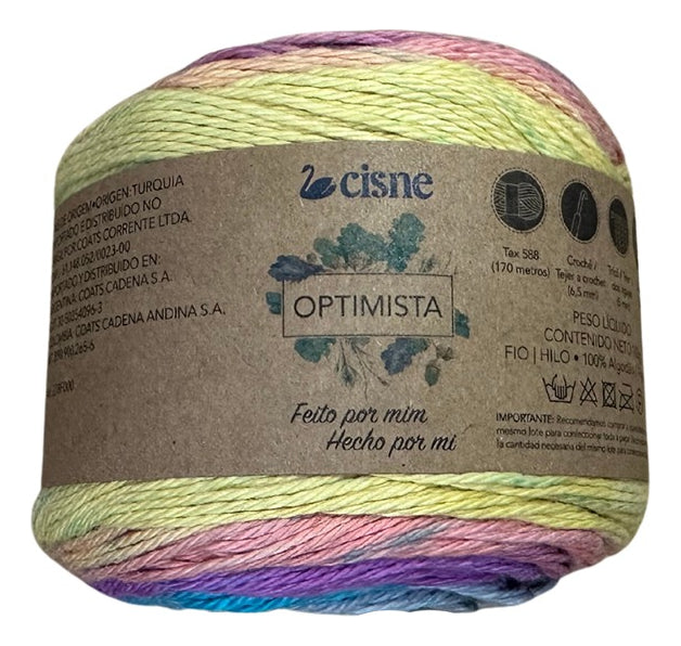 Algodon Matizado Optimista Cisne 100 Grs.