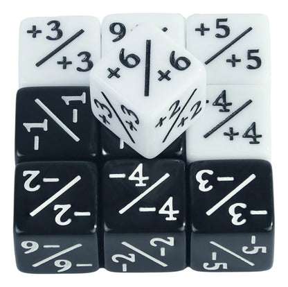 Set Pack 10 Dados D6 Contadores Magic Mtg Matematicas 16mm