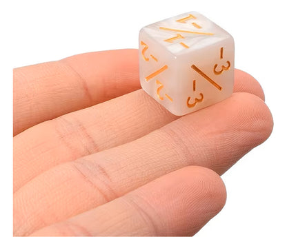 Set Pack 10 Dados D6 Contadores Magic Mtg Matematicas 16mm