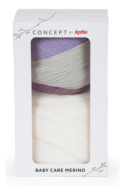 Baby Care Merino Katia (kit Para Tejer 250 Grs. Lana Merino)