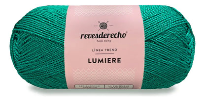 Hilo De Tejer Lumiere Lurex 100grs Revesderecho