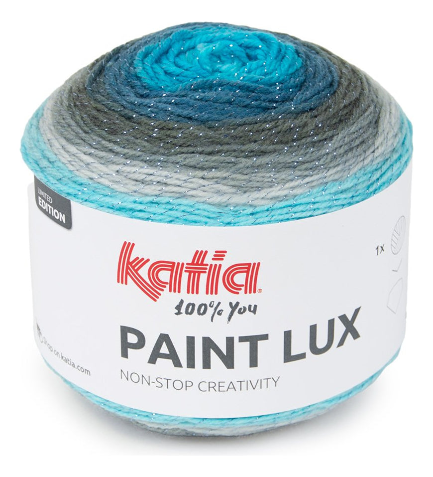 Katia Paint Lux - 150 Grs - Lurex - 19% Lana