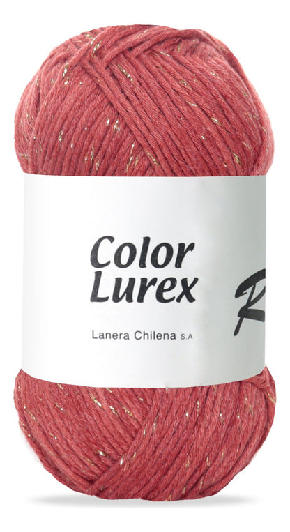 Cotton Color Lurex Algodon Reginella 100 Grs