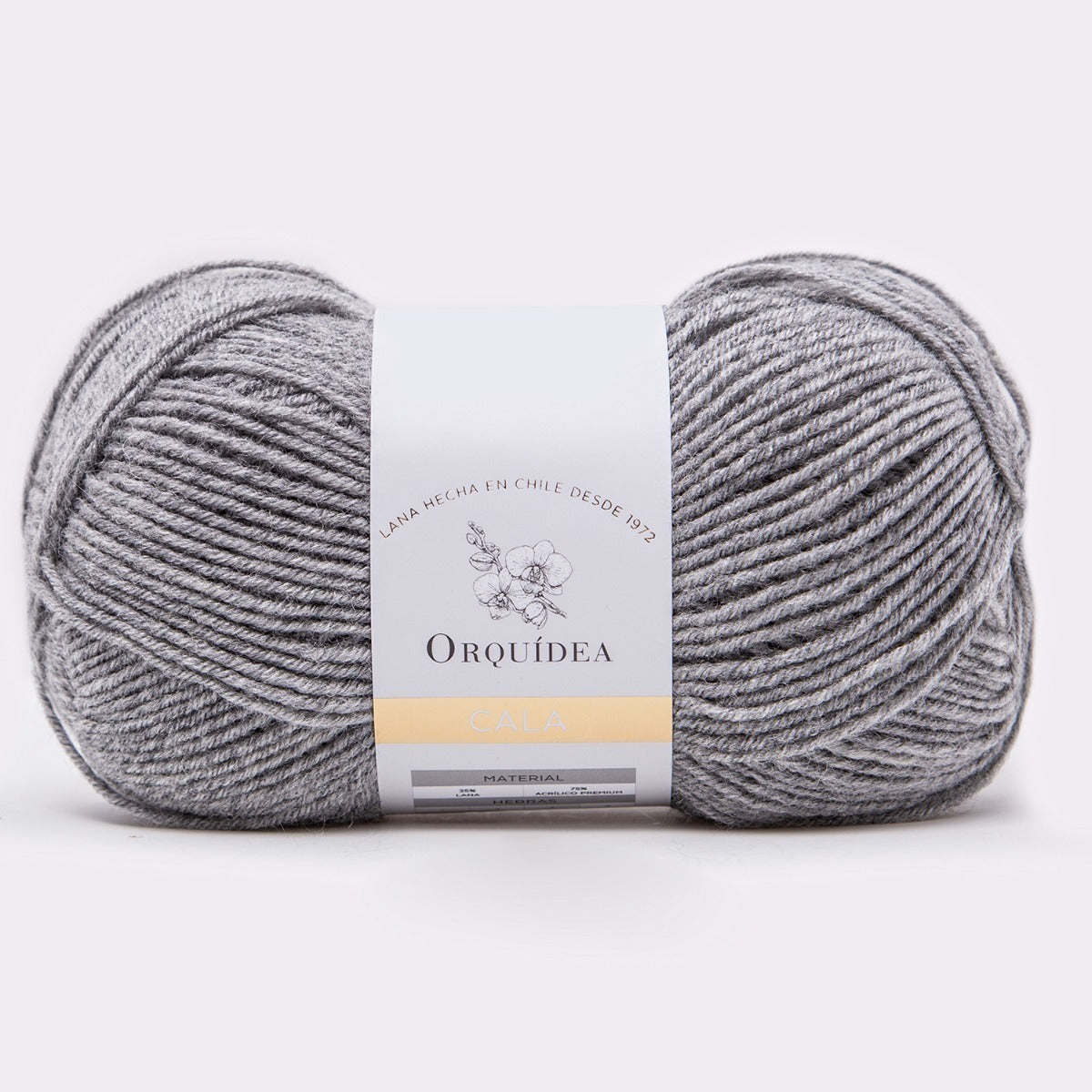 Cala Orquídea Ovillo 100 Grs (25% Lana 75% Acrilico Premium)