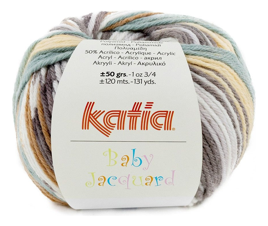 Katia Baby Jacquard  50 Grs. (50% Poliamida)