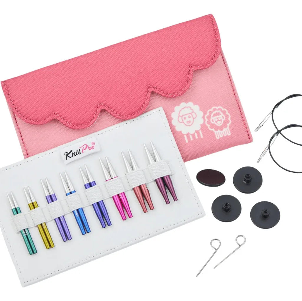 Set De Palillos Intercambiables Zing Mini Knitpro (5cm)