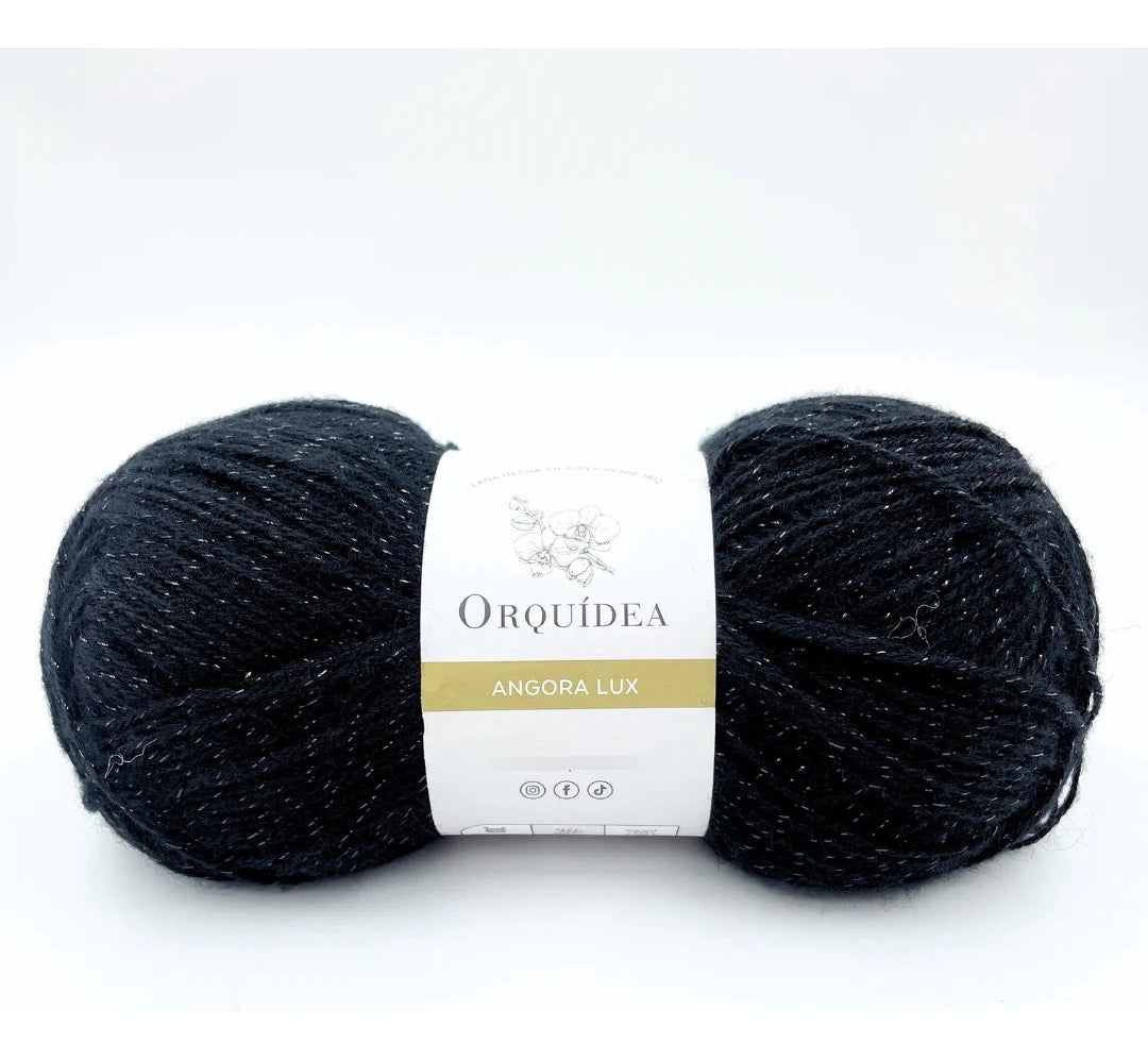 Lana Angora Lux Orquidea Ovillo 100 Grs
