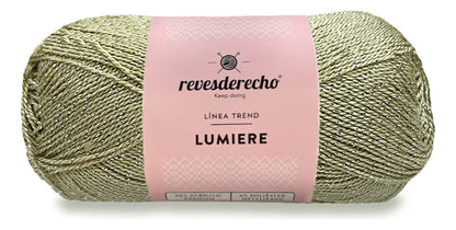 Hilo De Tejer Lumiere Lurex 100grs Revesderecho