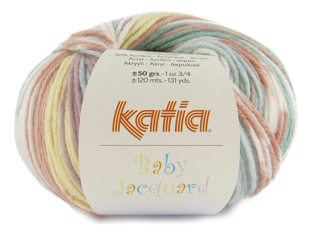Katia Baby Jacquard  50 Grs. (50% Poliamida)