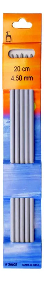 Palillos Rectos Pony 20 Cms 5x Doble Punta