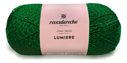 Hilo De Tejer Lumiere Lurex 100grs Revesderecho