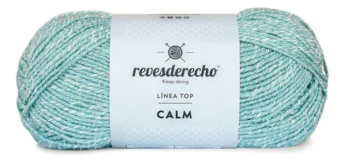Lana Calm RevesDerecho 100grs Con Algodon