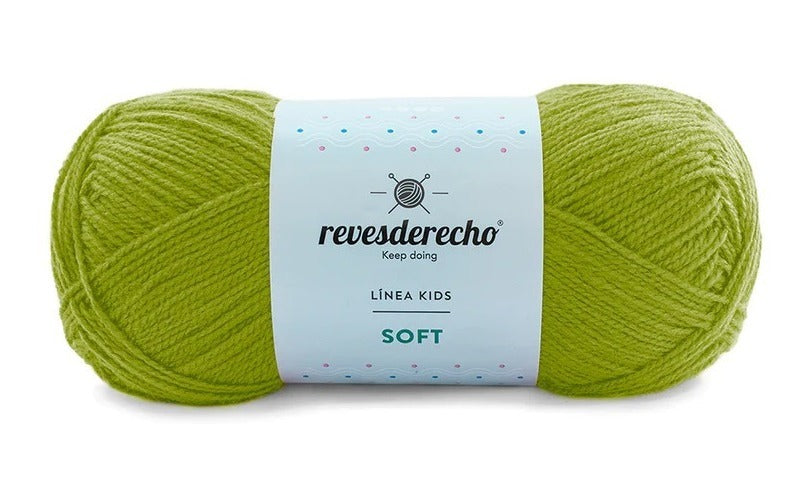Lana Bebe Soft Revesderecho Ovillo 100 Grs