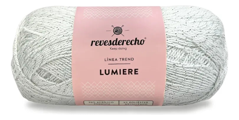 Hilo De Tejer Lumiere Lurex 100grs Revesderecho