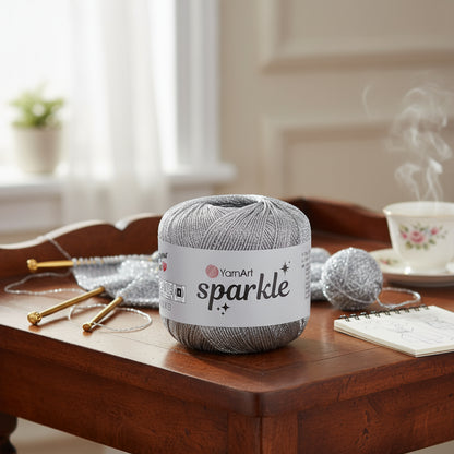 Hilo Sparkle 25grs Yarnart Brillo Glitter