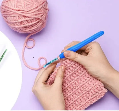 Set Crochet Mango Silicona 11 Pcs