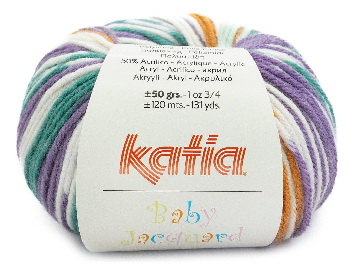 Katia Baby Jacquard  50 Grs. (50% Poliamida)