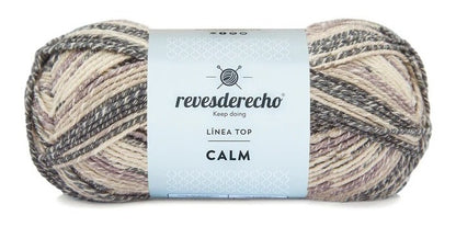 Lana Calm RevesDerecho 100grs Con Algodon