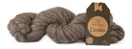 Lana Cordón 100% Oveja TopWool 100 Grs.  Muy Gruesa
