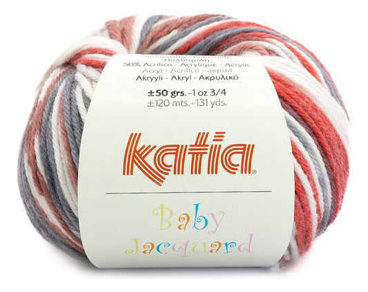 Katia Baby Jacquard  50 Grs. (50% Poliamida)