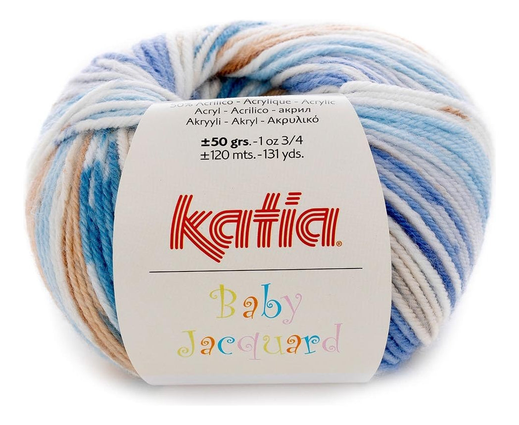 Katia Baby Jacquard  50 Grs. (50% Poliamida)