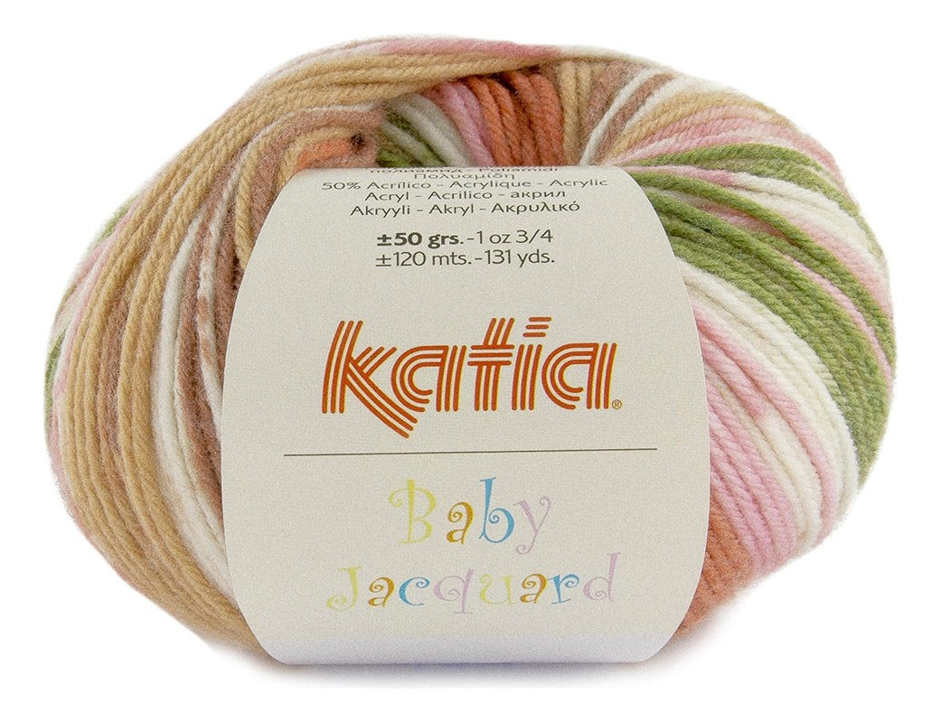Katia Baby Jacquard  50 Grs. (50% Poliamida)