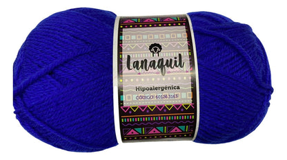 Lana Para Tejer Clasica Ovillo 100gr Hipoalergénica Lanaquil