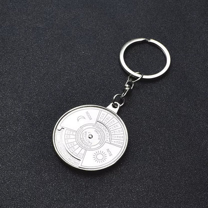 Llavero Metal Calendario Perpetuo 50 Años