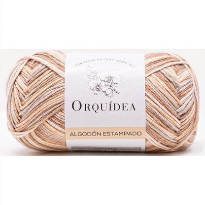 Algodón Matizado Gardenia Orquídea 100 Grs
