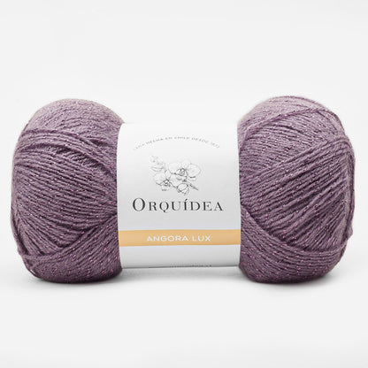 Lana Angora Lux Orquidea Ovillo 100 Grs