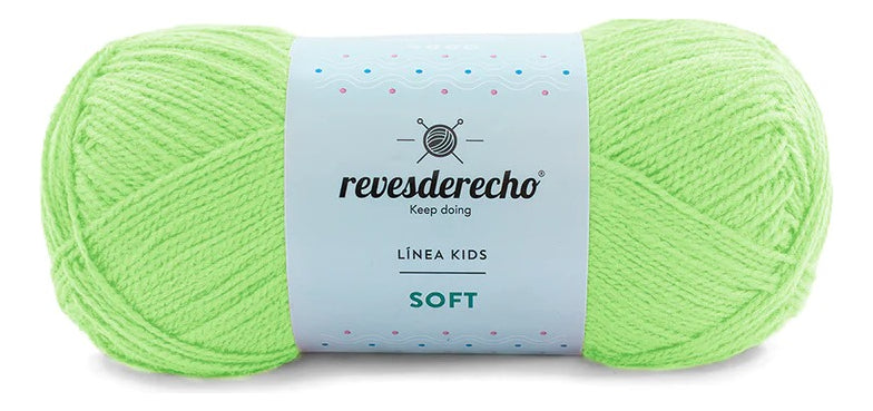 Lana Bebe Soft Revesderecho Ovillo 100 Grs
