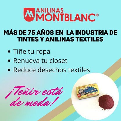 Kit Tie Dye Anilinas Montblanc Original 3 Colores Y Bandana
