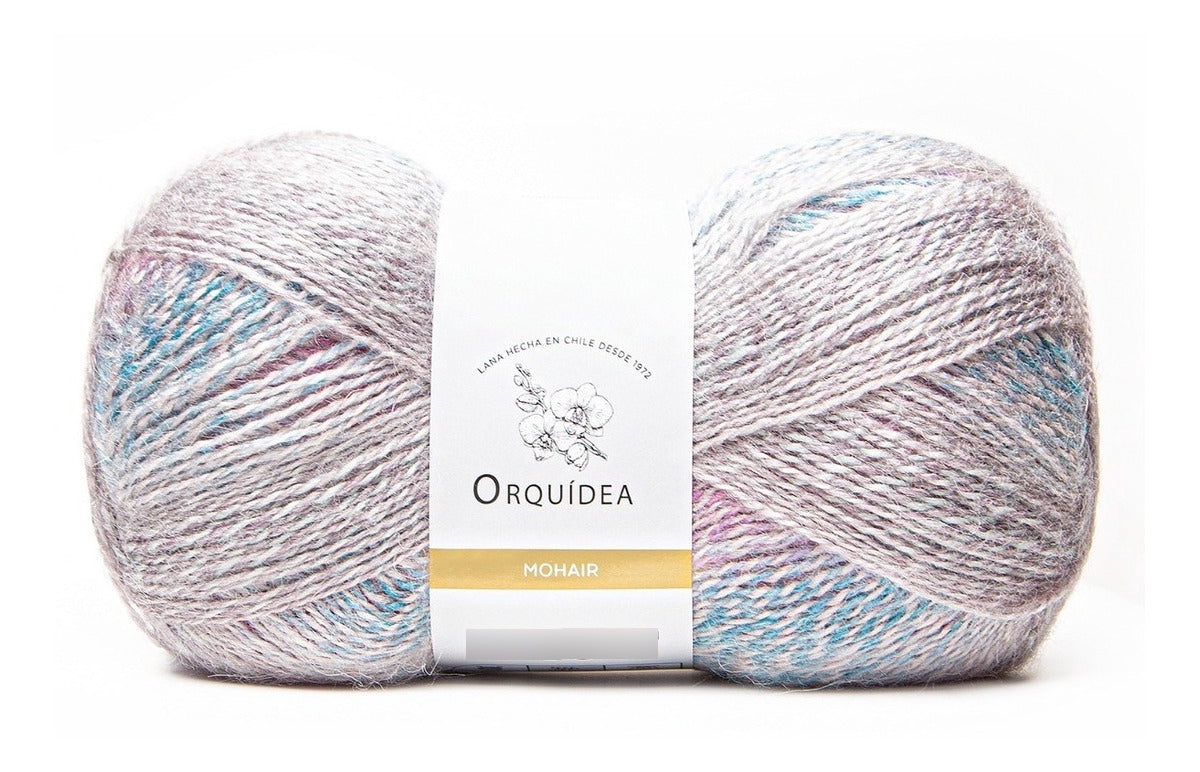 Lana Mohair Orquídea Ovillo 100 Grs