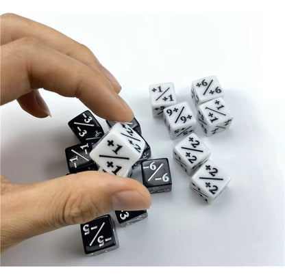 Set Pack 10 Dados D6 Contadores Magic Mtg Matematicas 16mm