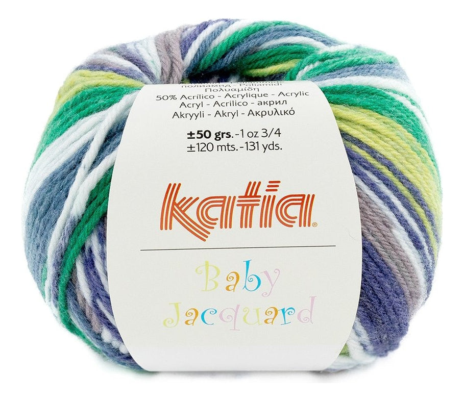 Katia Baby Jacquard  50 Grs. (50% Poliamida)