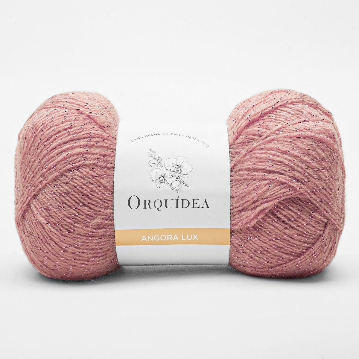 Lana Angora Lux Orquidea Ovillo 100 Grs
