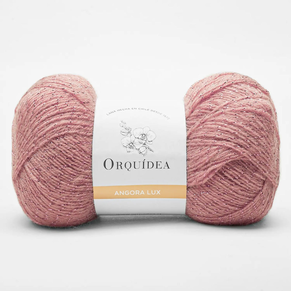 Lana Angora Lux Orquidea Ovillo 100 Grs