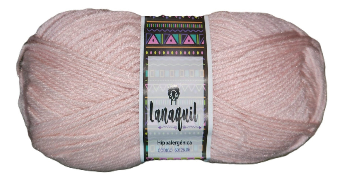 Lana Para Tejer Clasica Ovillo 100gr Hipoalergénica Lanaquil